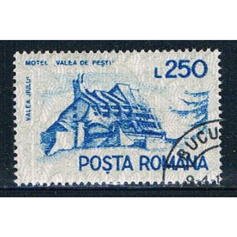 Romania 3681 Used Motel Valea de Pesti CV 1.00 (GI0521)+