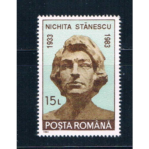 Romania 3810 Unused Nichita Stanescu 1993 (R0628)+