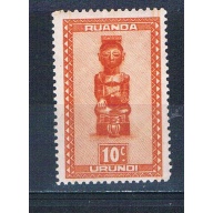 Ruanda Urundi 90 MLH Ndoha tribal king 1948 (R0955)+