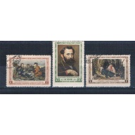 Russia 1805-07 Used set Paintings 1956 CV 2.00 (MV0027)