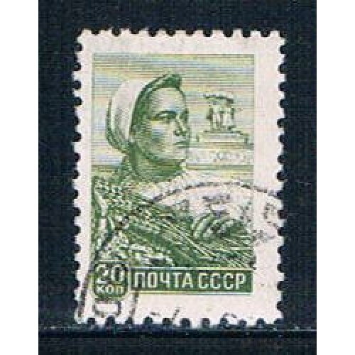 Russia 2290 Used Farm Woman (GI0517)