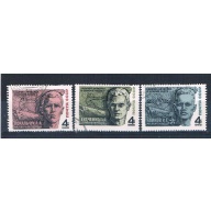 Russia 3430-32 Used set Lt Baikov 1968 (R0512)