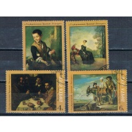 Russia 4001-04 Used Paintings 1972 CV 1.00 (R1178)