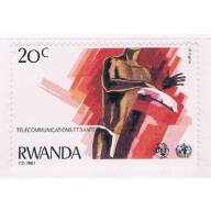 Rwanda 1043 Unused Drummer 1981 (R0571)