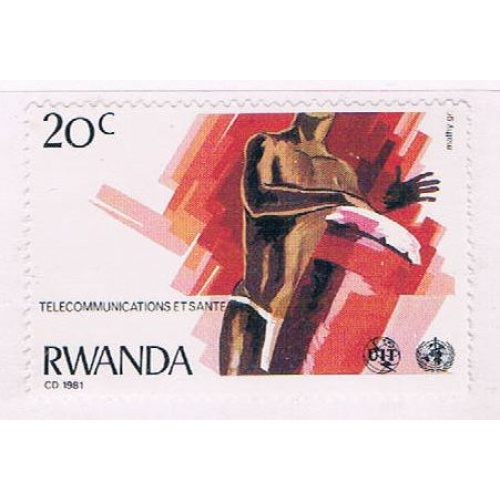 Rwanda 1043 Unused Drummer 1981 (R0571)