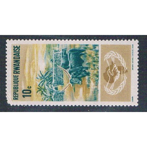 Rwanda 126 Unused Cattle 1965 (R0532)