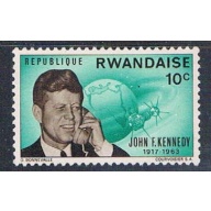 Rwanda 130 Unused John F Kennedy 1965 (R0533)