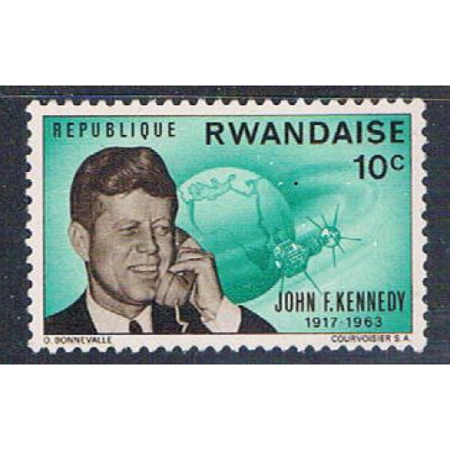 Rwanda 130 Unused John F Kennedy 1965 (R0533)