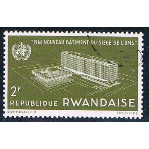 Rwanda 161 Used Opening of WHO HQ ur (R0281)+
