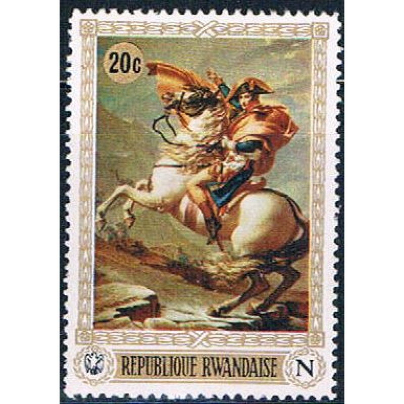 Rwanda 318 Unused Painting Napolean (R0310)+