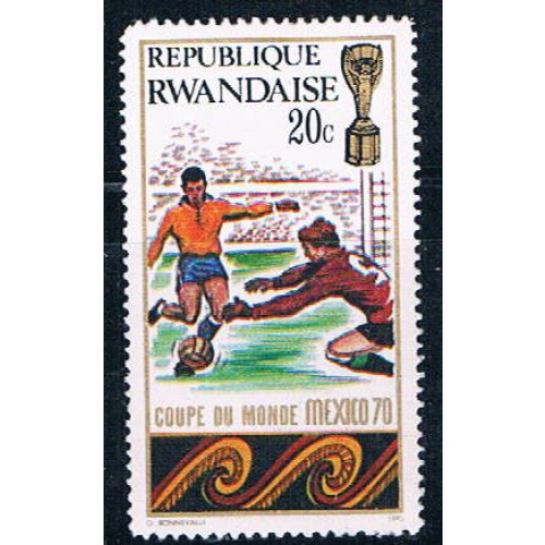 Rwanda 335 Unused Soccer Players (R0346)+