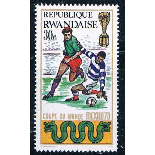 Rwanda 336 Unused Soccer Players (R0347)+