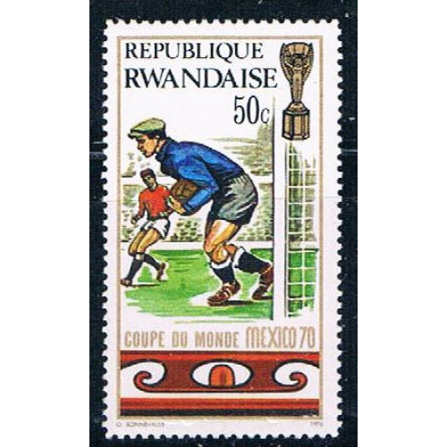 Rwanda 337 Unused Soccer Players (R0348)+