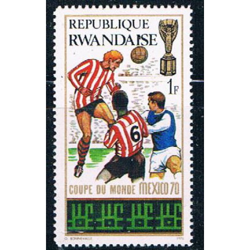 Rwanda 338 Unused Soccer Players (R0349)+