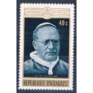 Rwanda 393 Unused Pope Pius XI 1970 (R0421)+