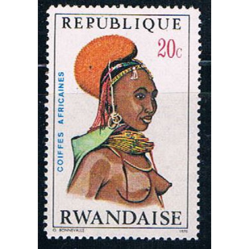 Rwanda 398 Unused Rendille Woman (R0373)+