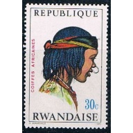Rwanda 399 Unused Toubou Woman (R0374)+