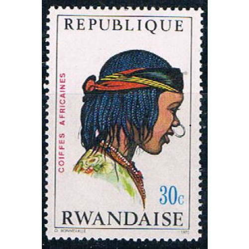 Rwanda 399 Unused Toubou Woman (R0374)+
