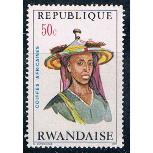 Rwanda 400 Unused Peul Man (R0380)+