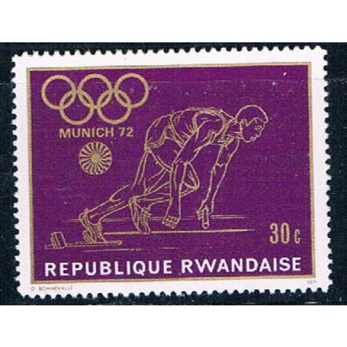 Rwanda 415 Unused Runner (R0340)+