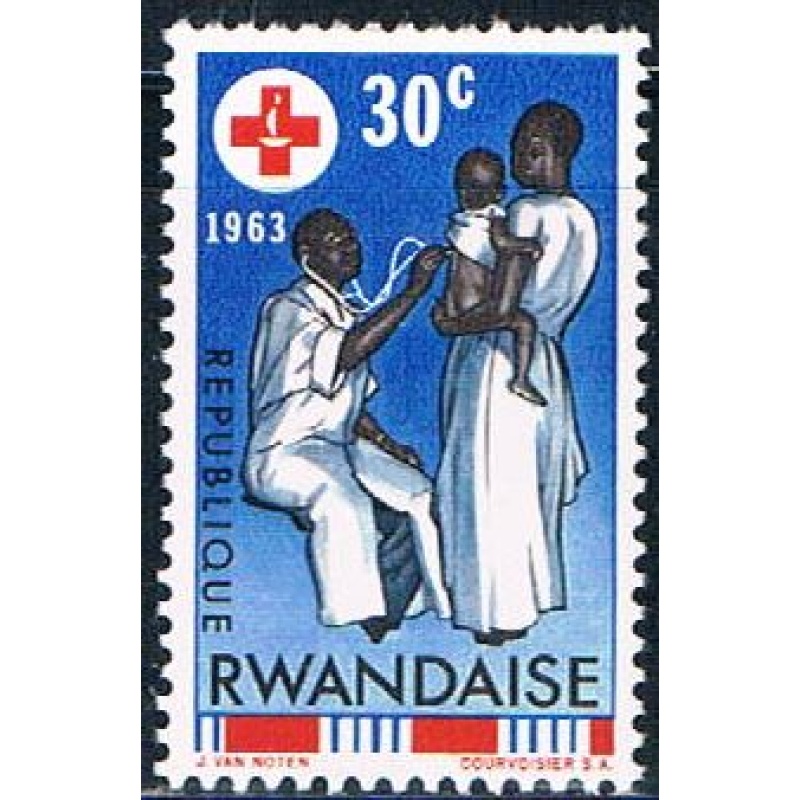 Rwanda 46 Unused Laboratory examination (R0299)