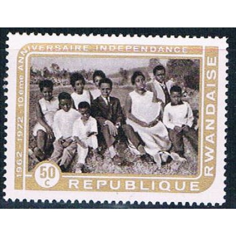 Rwanda 472 Unused President with family (R0312)+