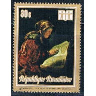 Rwanda 507 Unused Painting Rembrandt mother (R0319)+