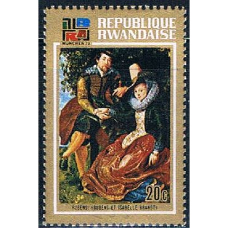 Rwanda 523 Unused Painting Reubens (R0320)+