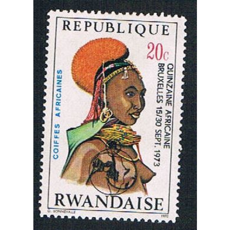 Rwanda 550 MLH Rendille Woman 1973 (BP29710)