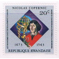 Rwanda 565 Unused Copernicus 1973 (R0565)