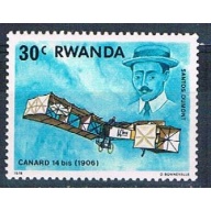 Rwanda 886 Unused Wright Brothers Flyer 1978 (R0415)+