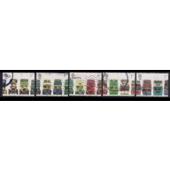 GB 2001 Buses Sc#1972-1976 USED @S4917