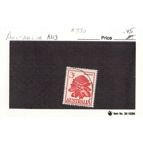 Australia 330 Used 2 1959 (SC0_005)