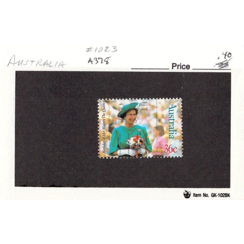 Australia 1023 Used  1987 (SC0_070)