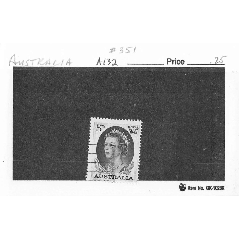 Australia 351 Used  1963 (SC0_079)