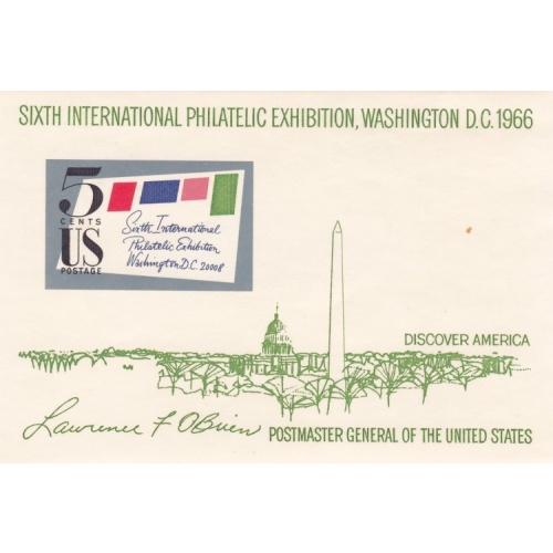 1966 USA SIPEX sheet (#1311) unused