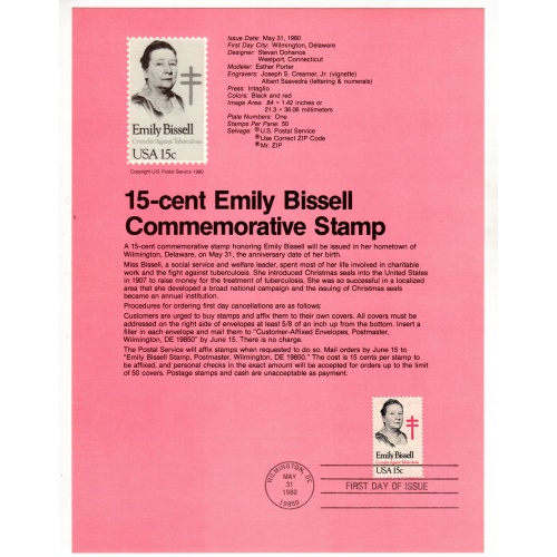 USA, Scott # SP488.   SC # 1823, FDC. Souvenir Page.   Lot 220314