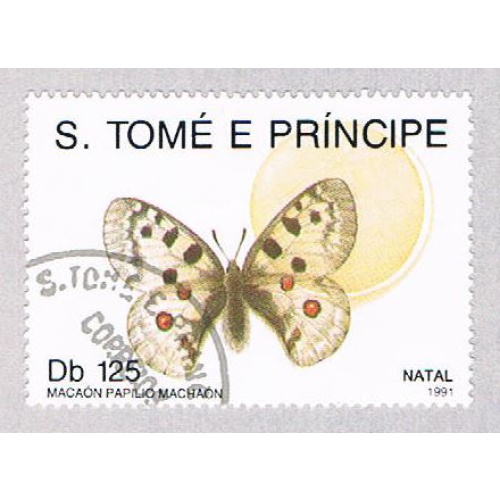 Saint Thomas and Prince Is 1037 Used Butterfly CV 1.75 (BP1917)