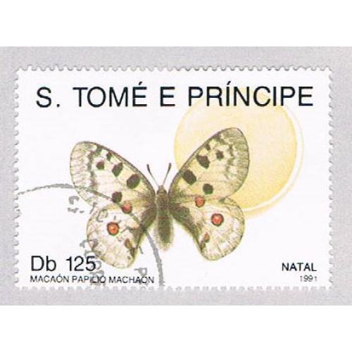Saint Thomas and Prince Is 1037 Used Butterfly CV 1.75 (BP1919)