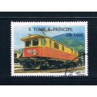 Saint Thomas and Prince Is 1204 Used Electric train engine (GI0378)+