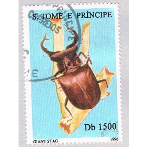 Saint Thomas and Prince Is 1287d Used Giant stag CV 4.00 (BP20812)