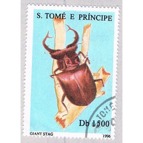 Saint Thomas and Prince Is 1287d Used Giant stag CV 4.00 (BP20813)