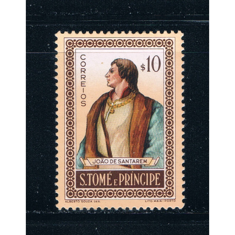 Saint Thomas and Prince Is 357 MLH Joao de Santarem (GI0352)+