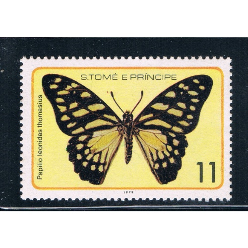 Saint Thomas and Prince Is 505c Unused Butterflys (GI0421)