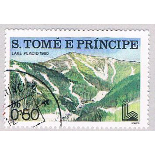 Saint Thomas and Prince Is 567 Used Olympics Lake 1980 (BP20026)