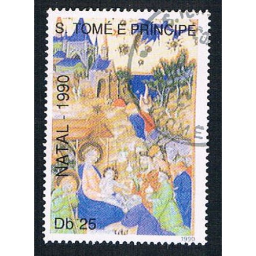 Saint Thomas and Prince Is 593 Used Gifts to Jesus CV 2.25 (BP2096)