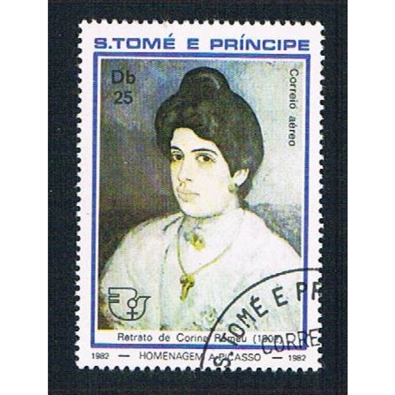 Saint Thomas and Prince Is 629a Used Young Woman CV 1.62 (BP21412)