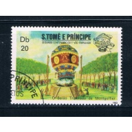 Saint Thomas and Prince Is 703b Used Balloon CV 2.37 (GI0428)+
