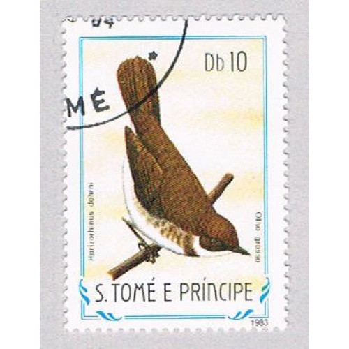 Saint Thomas and Prince Is 735 Used Bird CV 1.05 (BP2087)