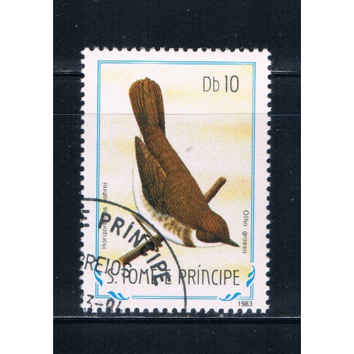 Saint Thomas and Prince Is 735 Used Bird ll (GI0373)+